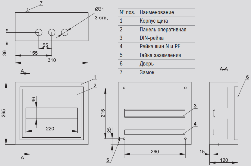 Корпус щрн 12з 1. Корпус металлический распределительный ЩРН-12з-1 36 ухл3 ip31 IEK. ЩРН-12з габариты.